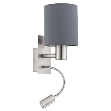 Eglo PASTERI 96479 Nástěnná lampa 1x40W/E27 + 1X3,5W/LED 380LM