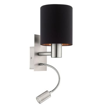 Eglo PASTERI 96483 Nástěnná lampa 1x40W/E27 + 1X3,5W/LED 380LM