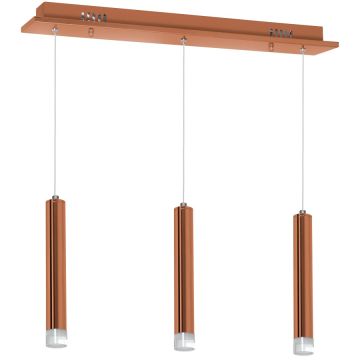 Milagro COPPER ML985 Závěsná lampa 3x15W/LED 1050LM