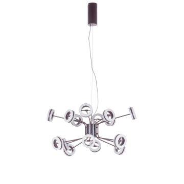 Italux METIS AD16002-16A COFFEE Závěsná lampa 16x4,8W/LED IP20