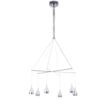 Italux TELESTO AD16024-6A CH Závěsná lampa 6x5W/LED IP20