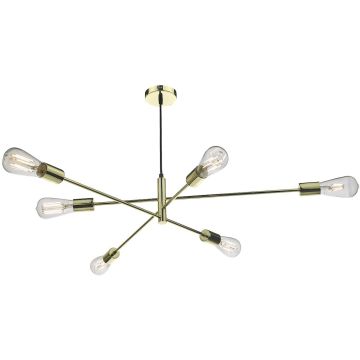 Dar Lighting ALANA ALA0635 Závěsná lampa 6x60W/E27 IP20