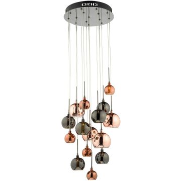 Dar Lighting AURELIA AUR1564 Závěsná lampa 15x10W/G4