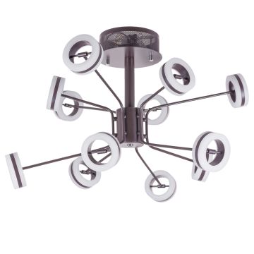 Italux METIS AX16002-12A COFFEE Stropní lampa 12x4,8W/LED IP20