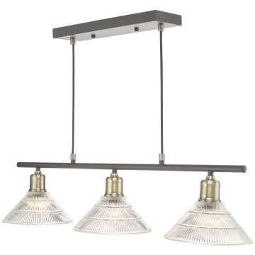 Dar Lighting BOYD BOY0375 Závěsná lampa 3x60W/E27