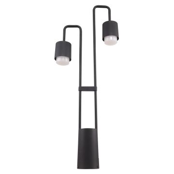 Italux SORANO C49/80/BK-9 Stojací lampa 2x6W/LED 1500LM IP44