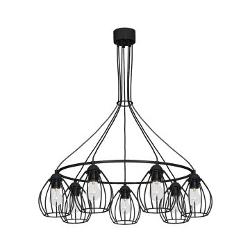 Milagro DON BLACK MLP752 Lustr 7x60W/E27