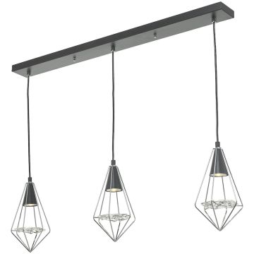 Dar Lighting GIANNI GIA0350 Závěsná lampa 3x50W/GU10/LED