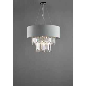 Dar Lighting HALLE HAL0639 Závěsná lampa 6x40W/G9