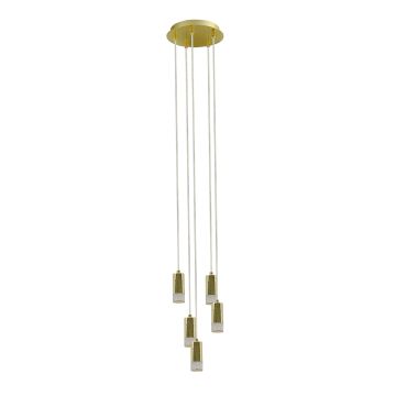 Italux MENTIN HD443N-05-8144 NN BB Závěsná lampa 5x5W/LED