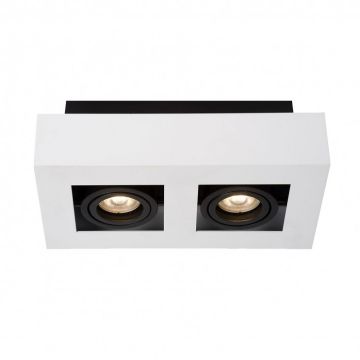 Italux CASEMIRO IT8001S2-WH/BK Nástěnné osvětlení 2x50W/GU10