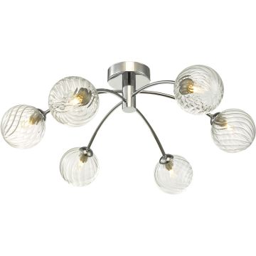 Dar Lighting IZZY IZZ0650-03 Stropní lampa 6x40W/G9