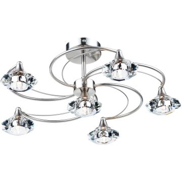 Dar Lighting LUTHER LUT0646 Stropní lampa 6x40W/G9