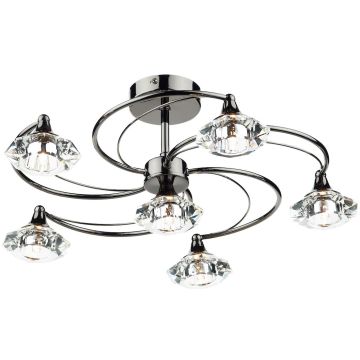 Dar Lighting LUTHER LUT0667 Stropní lampa 6x40W/G9