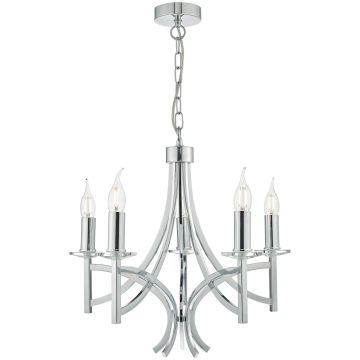 Dar Lighting LYON LYO0550 Lustr 5x40W/E14 IP20