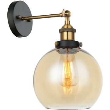 Italux CARDENA MBM-4330-1-GD+AMB Nástěnná lampa 1x40W/E27 IP20