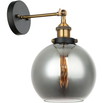 Italux CARDENA MBM-4330-1-GD+SG Nástěnná lampa 1x40W/E27 IP20