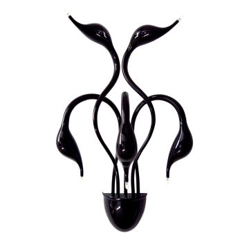 Italux SWAN MB8098-5A BLACK Nástěnná lampa 5x20W/G4 IP20