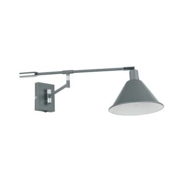 Italux TRINITY MB-402721-IT GR Nástěnná lampa 1x60W/E14