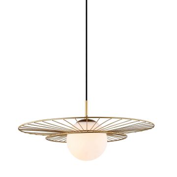 Italux ALISON MDM-4001/1 GD Závěsná lampa 1x40W/E27 IP20