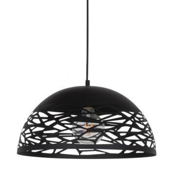 Italux ARMAND MDM-3025/1L BK Závěsná lampa 1x40W/E27