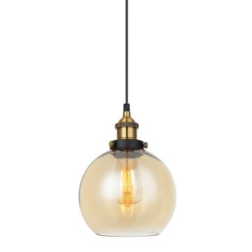Italux CARDENA MDM-4330/1 GD+AMB Závěsná lampa 1x40W/E27 IP20