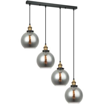 Italux CARDENA MDM-4330-4-GD+SG Závěsná lampa 4x40W/E27 IP20