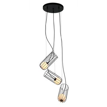 Italux COCO MDM-3941/3 BK Závěsná lampa 3x25W/G9 IP20