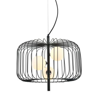 Italux DAREN MDM-3936/3 BK Závěsná lampa 3x25W/G9 IP20