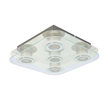 Italux FLAVIO MD14088-05F CH Stropní lampa 5x5,5W/LED