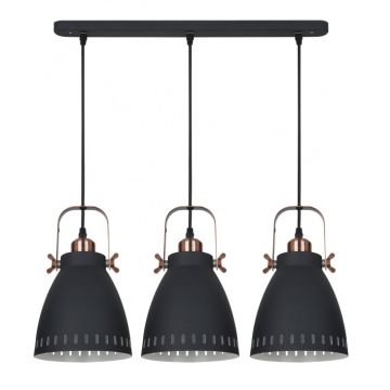 Italux FRANKLIN MD-HN8026S-3-B+RC Závěsná lampa 3x60W/E27