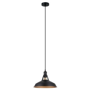 Italux FREYA MDM-2315/1 M BK+GD Závěsná lampa 1x40W/E27 IP20