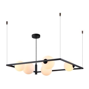 Italux GARETH MDM-3975/5 BK Závěsná lampa 5x25W/G9 IP20