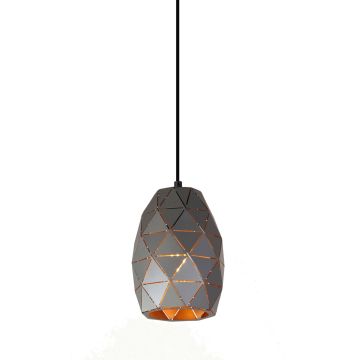 Italux HARLEY MDM-3480/1 GR+GD Závěsná lampa 1x40W/E27 IP20