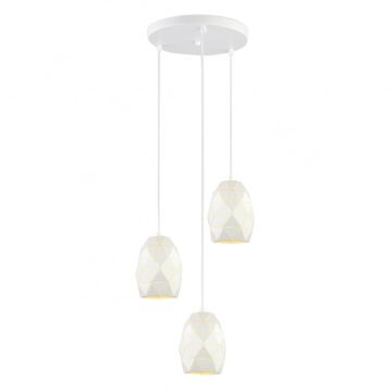 Italux HARLEY MDM-3480/3A W Závěsná lampa 3x40W/E27