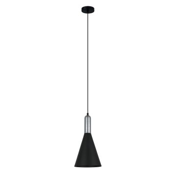 Italux KHALEO MDM-3030/1 BK+CR Závěsná lampa 1x60W/E27