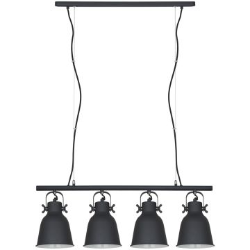 Italux LAVARE MD-HN82608-4-BK+WH Závěsná lampa 4x40W/E27 IP20