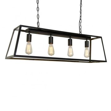 Italux LAVERNO MD-102721-4-B Závěsná lampa 4x60W/E27