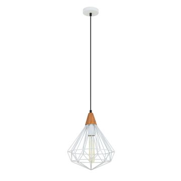 Italux MAELLE MDM-2591/1S WH Závěsná lampa 1x60W/E27 IP20