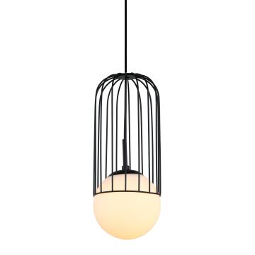 Italux MATTY MDM-3939/1 BK Závěsná lampa 1x40W/E27 IP20