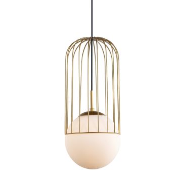 Italux MATTY MDM-3940/1 GD Závěsná lampa 1x40W/E27 IP20