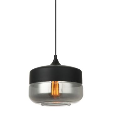 Italux MOLINA MDM-2380/1 BK+SG Závěsná lampa 1x40W/E27