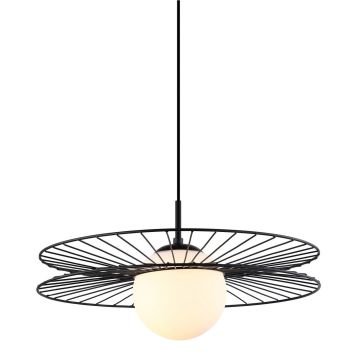 Italux SANDY MDM-4002/1 BK Závěsná lampa 1x40W/E27 IP20