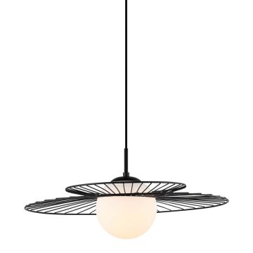 Italux SARAH MDM-4000/1 BK Závěsná lampa 1x40W/E27 IP20