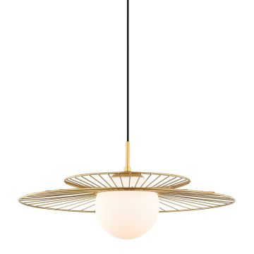 Italux SARAH MDM-4000/1 GD Závěsná lampa 1x40W/E27 IP20