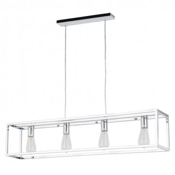 Italux SIGALO MD-BR4366-D4 CH Závěsná lampa 4x60W/E27