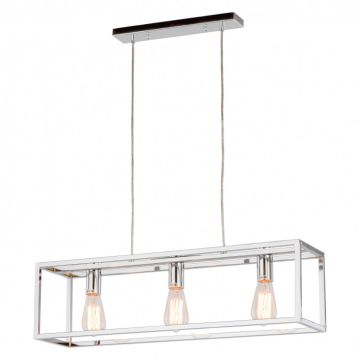 Italux SIGALO MD-BR4367-D3 CH Závěsná lampa 3x60W/E27