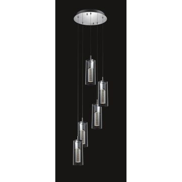 Italux VERIZON MD109003-5B Závěsná lampa 5x35W/GU4/MR11