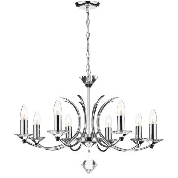 Dar Lighting MEDUSA MED0850 Lustr 8x40W/E14