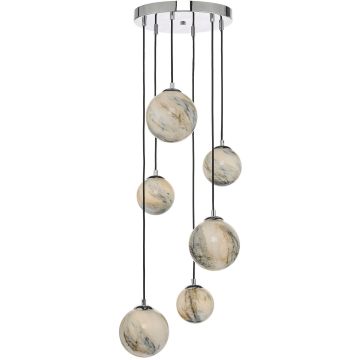 Dar Lighting MIKARA MIK0650 Závěsná lampa 6x5W/G9